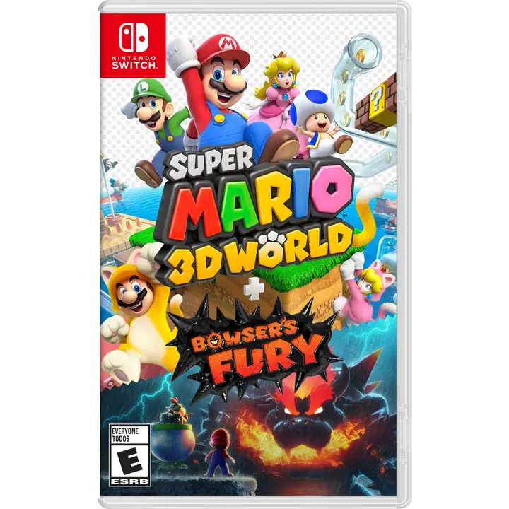 Super Mario 3D World Plus Bowser's Fury - Nintendo Switch