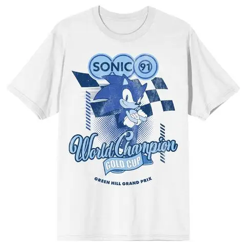 Sonic the Hedgehog Green Hill Grand Prix Graphic Unisex T-Shirt Exclusivité Le Repère du Geek