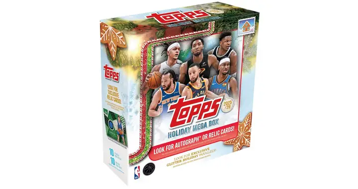 2025-26 Topps NBA Holiday Basketball Mega Box