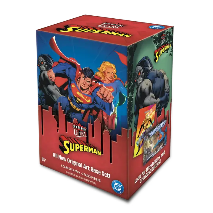 Upper Deck Fleer Ultra Superman Blaster Box