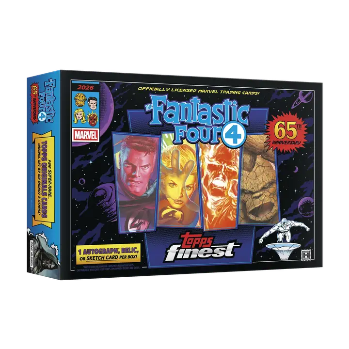 2026 Topps Finest Fantastic Four 64th Anniversary Box Set