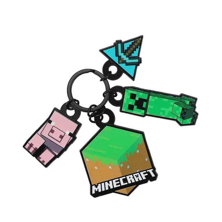 Minecraft Multi-Charm Keychain